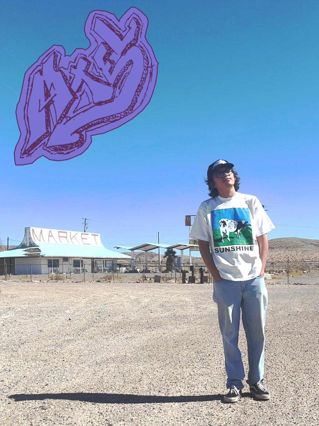 SUNSHINE COW TEE